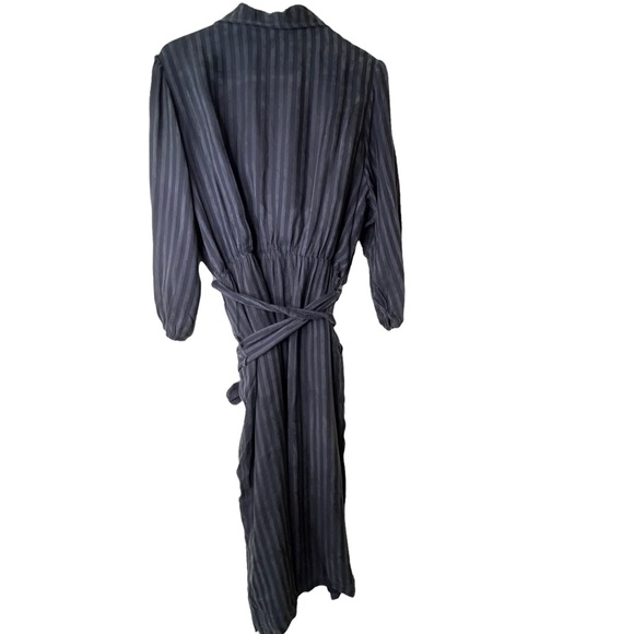 Anthropologie The Odells Ruffle Faux Wrap Robles Print in Nightshade Dress 2X - Picture 11 of 12